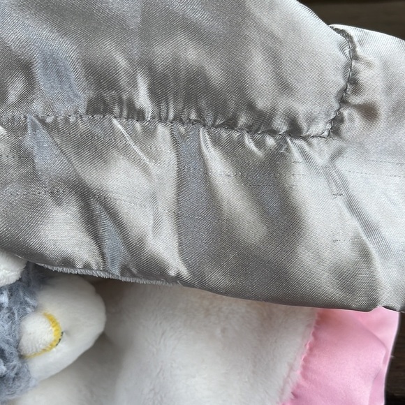 Mary Meyer Hedgehog Lovey Blanket Crinkle Teething Rings - Picture 9 of 9